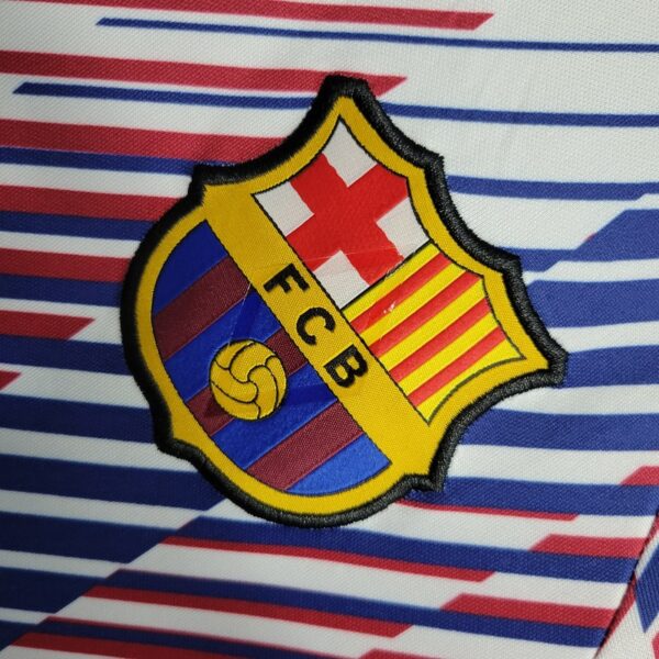 Barcelona 2023/24 Pre-Match Training Jersey - Image 9