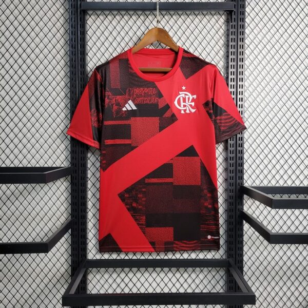 Flamengo 2023/24 Pre-Match Training Jersey - Image 2