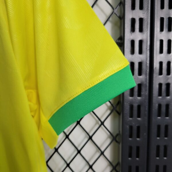 Brazil 2023/24 Home Jersey And Shorts Kit - Image 4