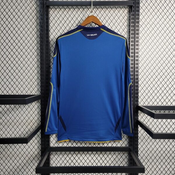 LA Galaxy 2011/12 Retro Long Sleeves Jersey - Image 9