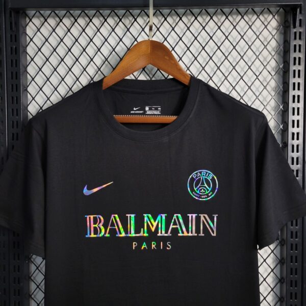Paris Saint-Germain 2023/24 Balmain Pre-Match Training Jersey - Image 5