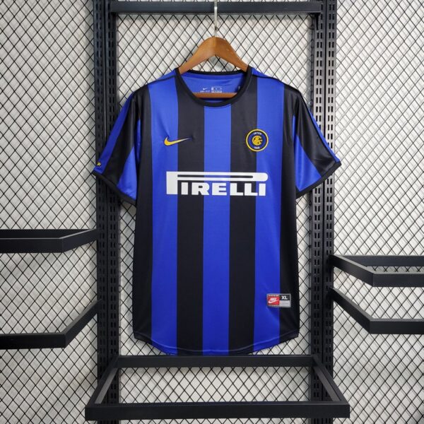 Inter Milan 1999/2000 Home Retro Jersey - Image 2