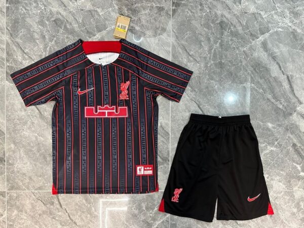 Liverpool 2023/24 James Collaboration Adult Jersey And Shorts Kit