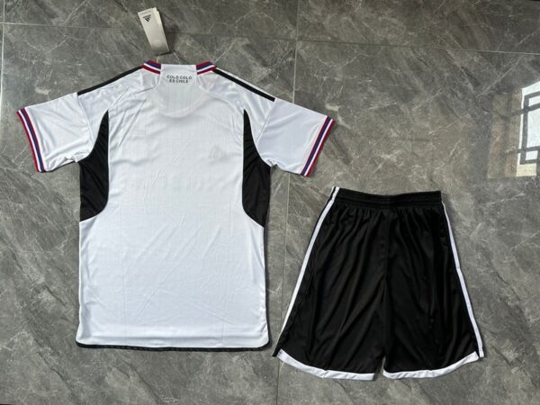 Colo Colo 2023/24 Home Adult Jersey And Shorts Kit - Image 2