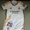 Real Madrid 2023/24 Home Kids Jersey And Shorts Kit - Image 14