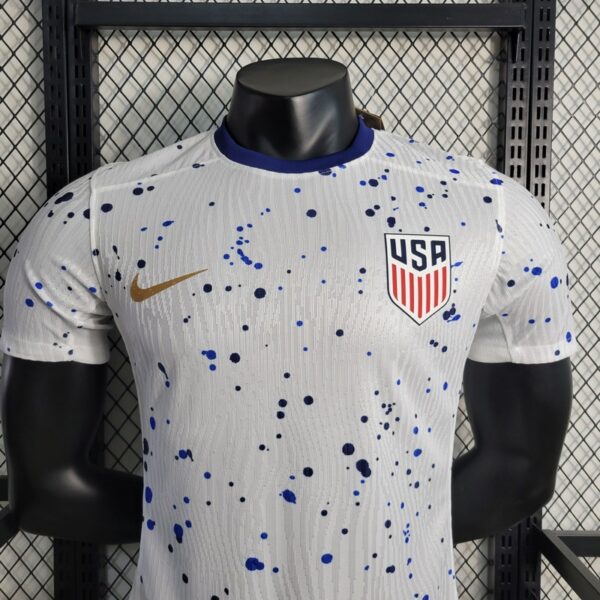 USA 2023/24 Home Player Version Jersey - Image 2