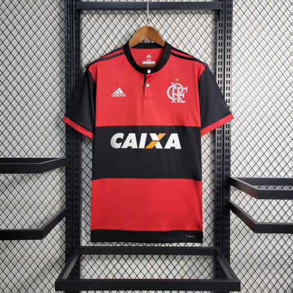 Flamengo 2017/18 Home Retro Jersey - Image 11
