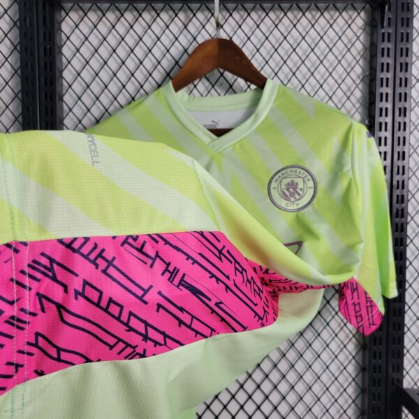 Manchester City 2023/24 Goalkeeper Jersey Yellow - Image 10