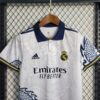 Real Madrid 2022/23 White Dragon Edition Kids Jersey And Shorts Kit - Image 2