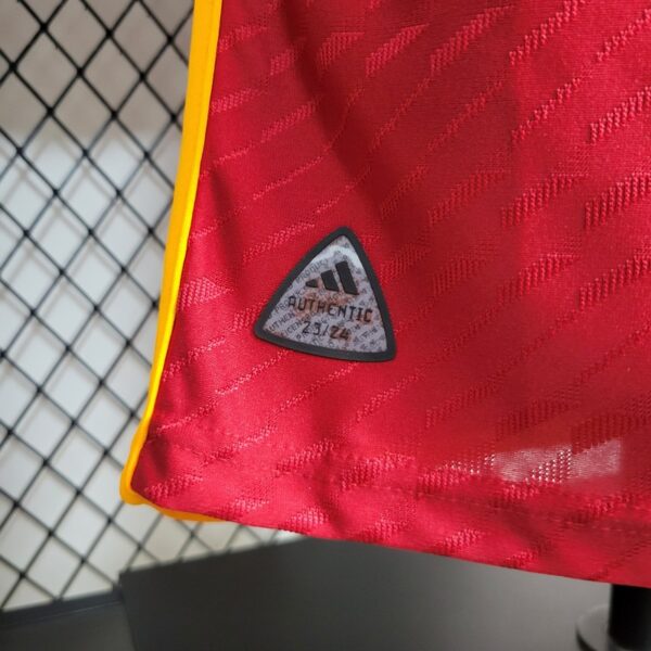 AS Roma 2023/24 Home Player Version Jersey - Image 8