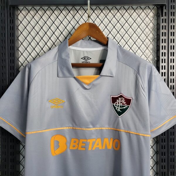 Fluminense 2023/24 Pre-Match Training Jersey Grey - Image 6