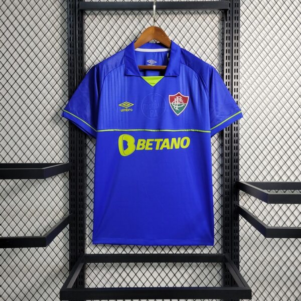 Fluminense 2023/24 Pre-Match Training Jersey Blue - Image 2
