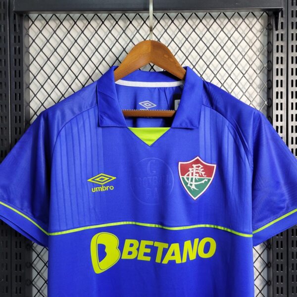 Fluminense 2023/24 Pre-Match Training Jersey Blue - Image 3