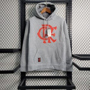 Flamengo 2023 Sweater Hoodie Grey
