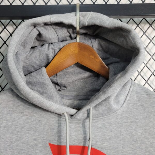 Flamengo 2023 Sweater Hoodie Grey - Image 5