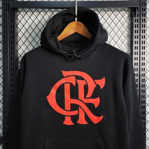 Flamengo 2023 Sweater Hoodie Black - Image 2