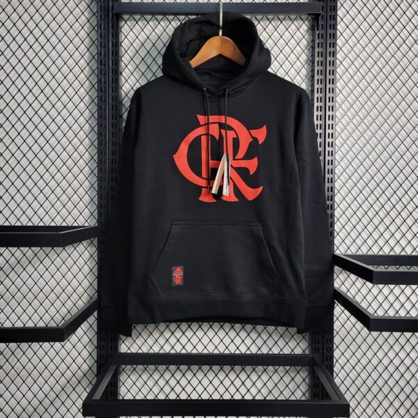 Flamengo 2023 Sweater Hoodie Black