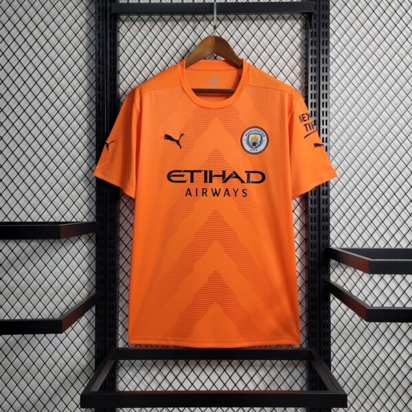 Manchester City 2022/23 Goalkeeper Jersey Orange - Image 8