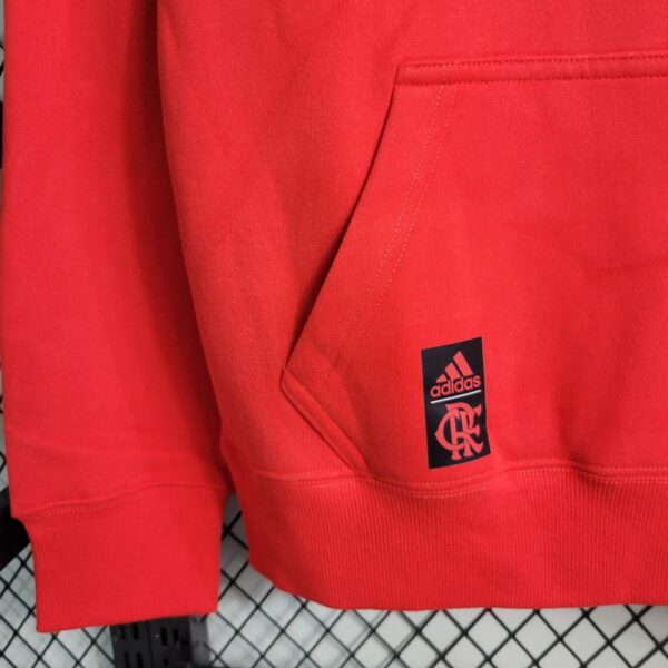 Flamengo 2023 Sweater Hoodie Red - Image 6