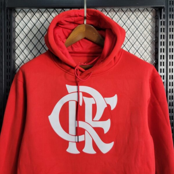Flamengo 2023 Sweater Hoodie Red - Image 2