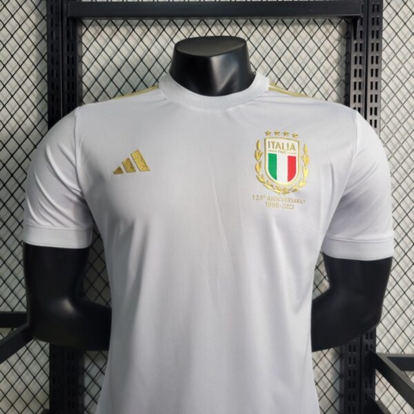 Italy 2023/24 125th Anniversary Edition Player Version Jersey - Image 2