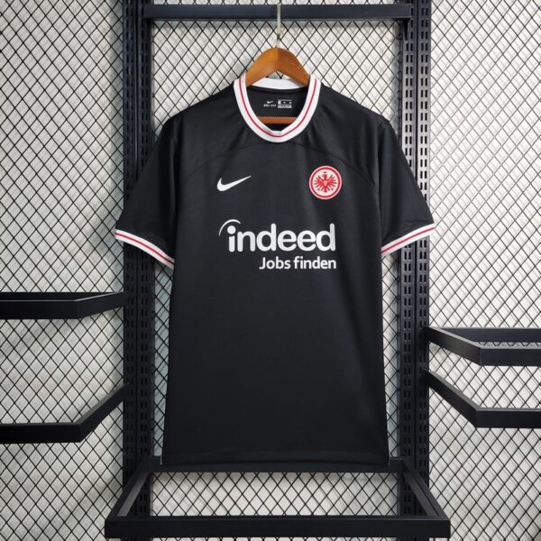 Eintracht Frankfurt 2023/24 Away Black Jersey - Image 2