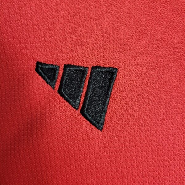 Flamengo 2023/24 Red Kids Jersey And Shorts Kit - Image 7