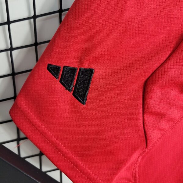 Flamengo 2023/24 Red Kids Jersey And Shorts Kit - Image 8