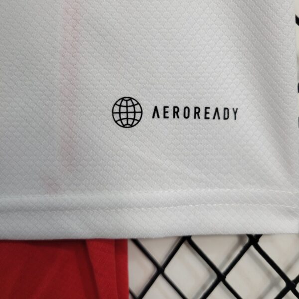 Flamengo 2023/24 White Kids Jersey And Shorts Kit - Image 3