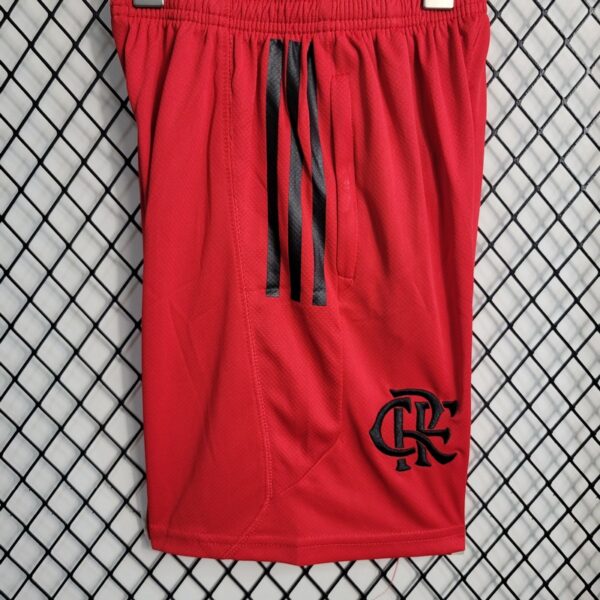 Flamengo 2023/24 White Kids Jersey And Shorts Kit - Image 7