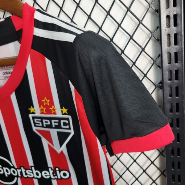 Sao Paulo 2023/24 Away Kids Jersey And Shorts Kit - Image 2