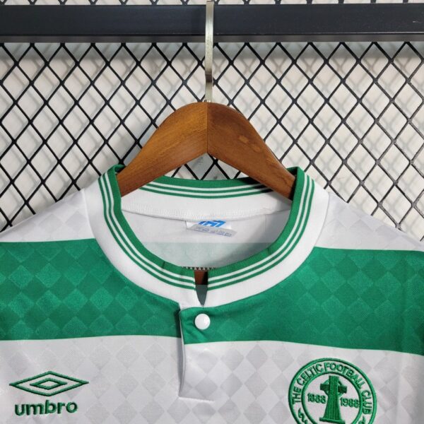 Celtic 1987/88 Home Long Sleeves Retro Jersey - Image 8