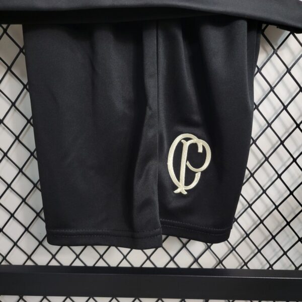 Corinthians 2023/24 Fourth Kids Jersey And Shorts Kit - Image 11