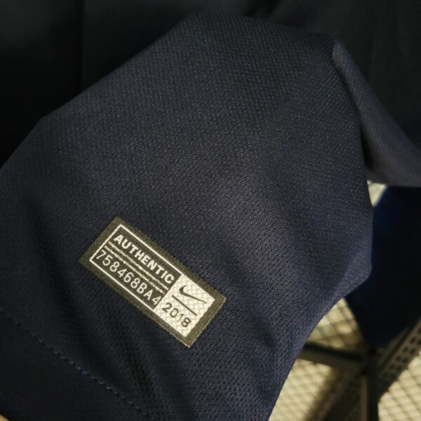 France 2018/19 Home Long Sleeves Retro Jersey - Image 10