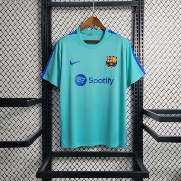 Barcelona 2023/24 Pre-Match Training Jersey - Image 2