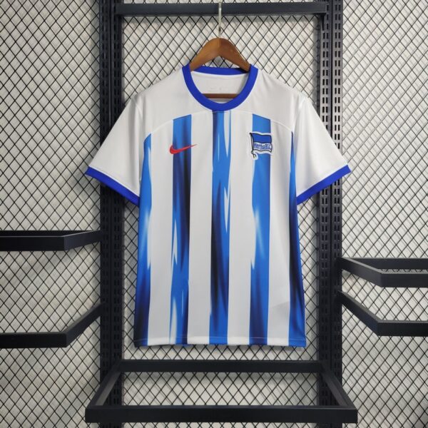 Hertha BSC 2023/24 Blue White Jersey - Image 2
