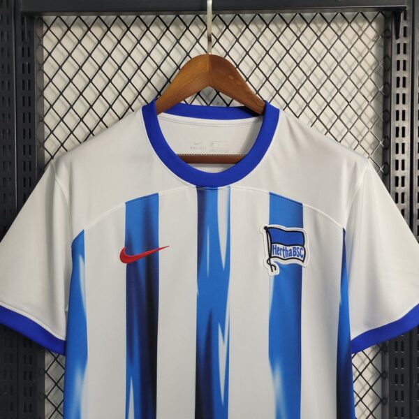 Hertha BSC 2023/24 Blue White Jersey - Image 4