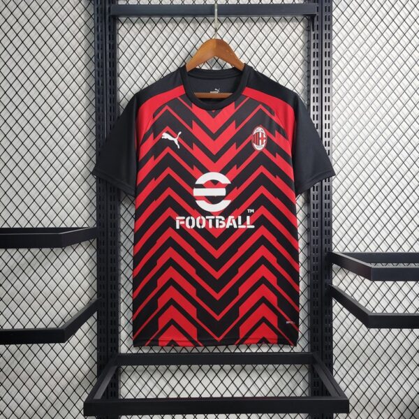 AC Milan 2023/24 Pre-Match Training Jersey - Image 2