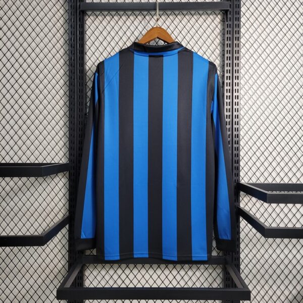 Inter Milan 1998 Home Long Sleeves Retro Jersey - Image 6