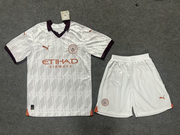 Manchester City 2023/24 Away Adult Jersey And Short Kit