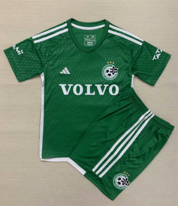Maccabi Haifa 2023/24 Home Adult Jersey And Shorts Kit