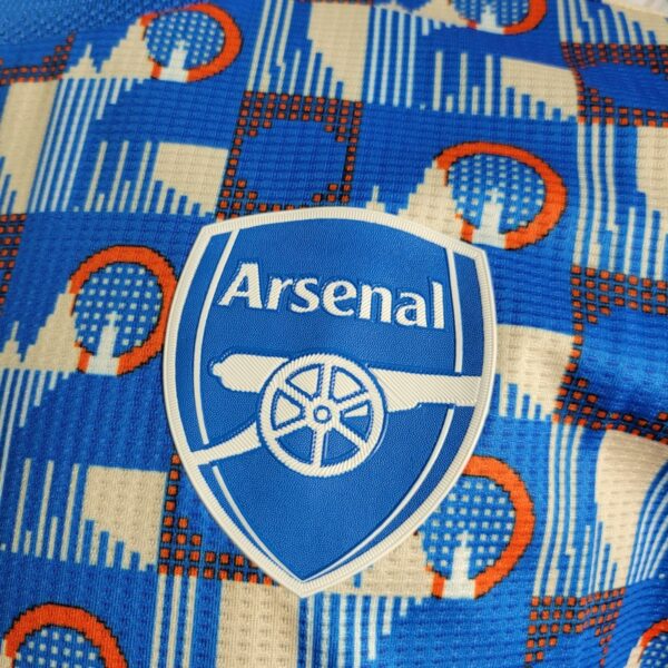 Arsenal 2022/23 x TFL Pre-Match Training Player Version Jersey - Image 6