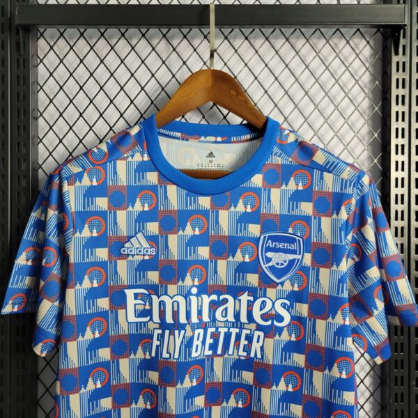 Arsenal 2022/23 x TFL Pre-Match Training Jersey - Image 5