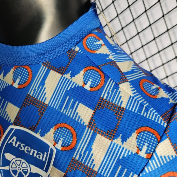 Arsenal 2022/23 x TFL Pre-Match Training Player Version Jersey - Image 9