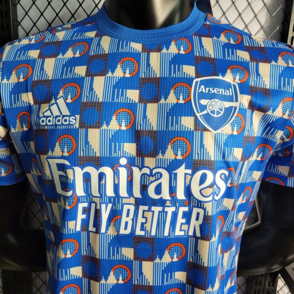 Arsenal 2022/23 x TFL Pre-Match Training Player Version Jersey - Image 2