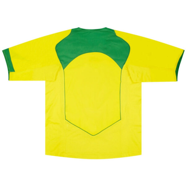 Brazil 2004/2006 Home Retro Jersey - Image 2