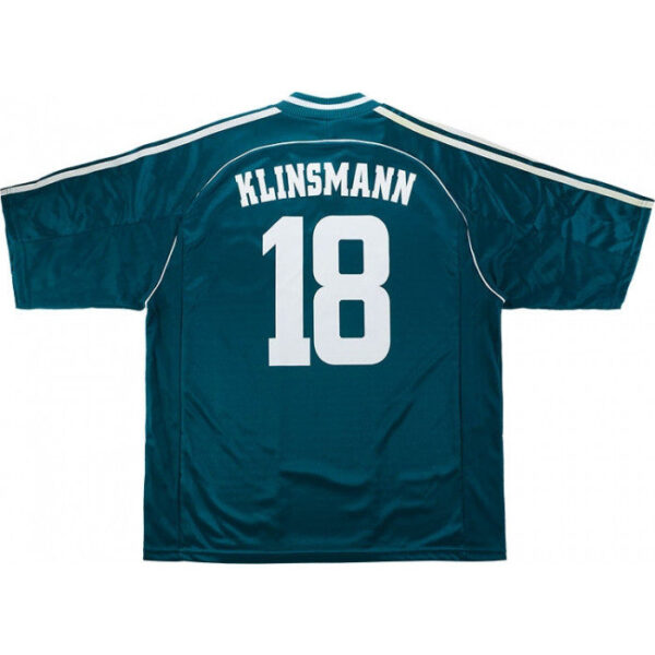 Germany 1998-2000 Away #18 Klinsmann Retro Jersey