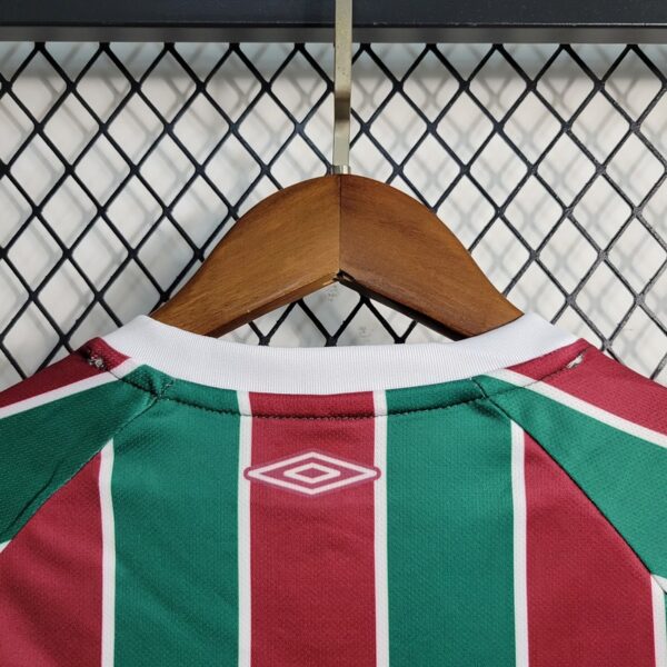 Fluminense 2023/24 Home Kids Jersey And Shorts Kit - Image 5