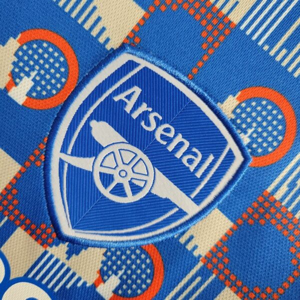 Arsenal 2022/23 x TFL Pre-Match Training Jersey - Image 7