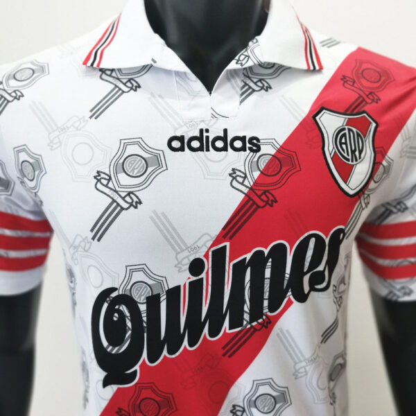 River Plate 1996/1998 Home Retro Jersey - Image 4